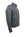 Herren Lederblouson 7251299 Lammnappa dblau A2 - OZ Grosshandel
